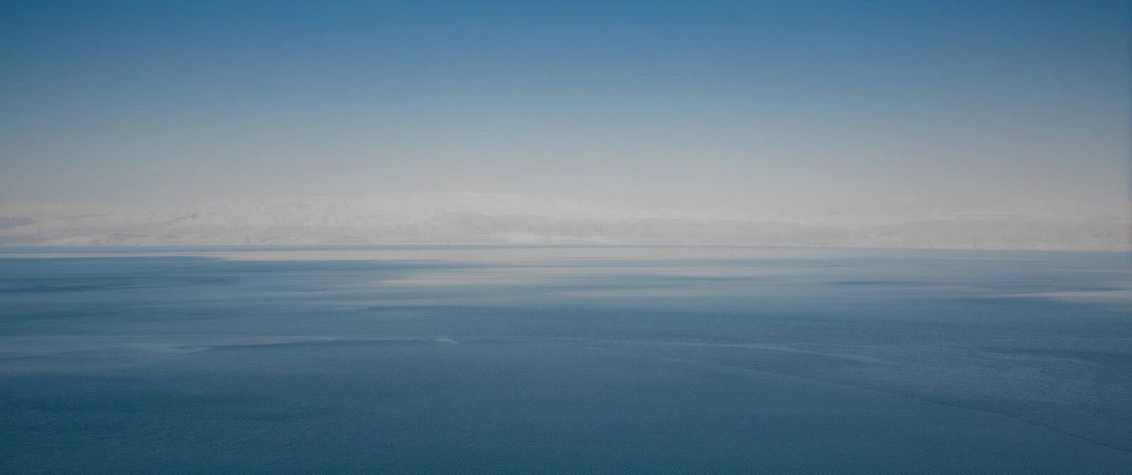"Blue Haze" - The Dead Sea at Sunrise